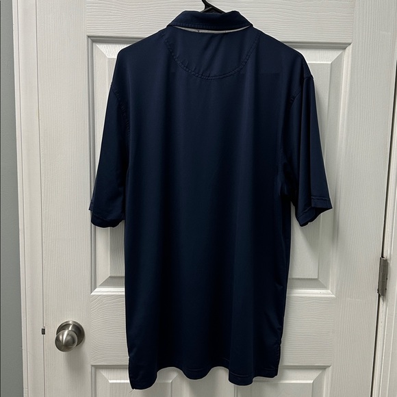 Navy Short-Sleeve Polo Civitan International Golf Benefit Golden Horseshoe Golf - Picture 2 of 8